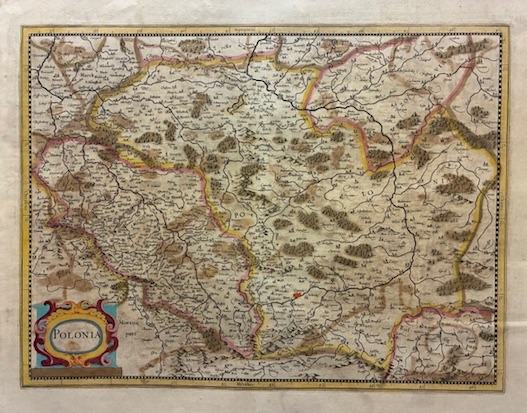 Mercator Gerard - Hondius Jodocus Polonia 1638 Amsterdam 